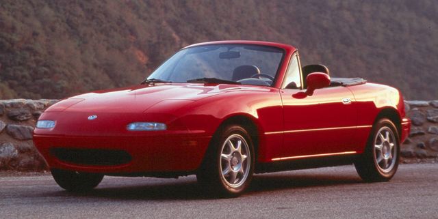 Before Image: Mazda Miata - left-front-oblique